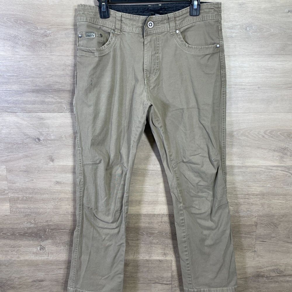 Kuhl Kanvus Jean Mens Size 34x30 Hiking Outdoor Canvas Workwear Gorpcore Camping
